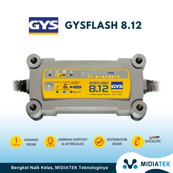 GYS Flash Charger Aki Mobil 70 Ampere 8.12 PL