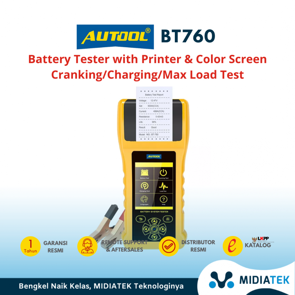 Rekomendasi alat battery tester